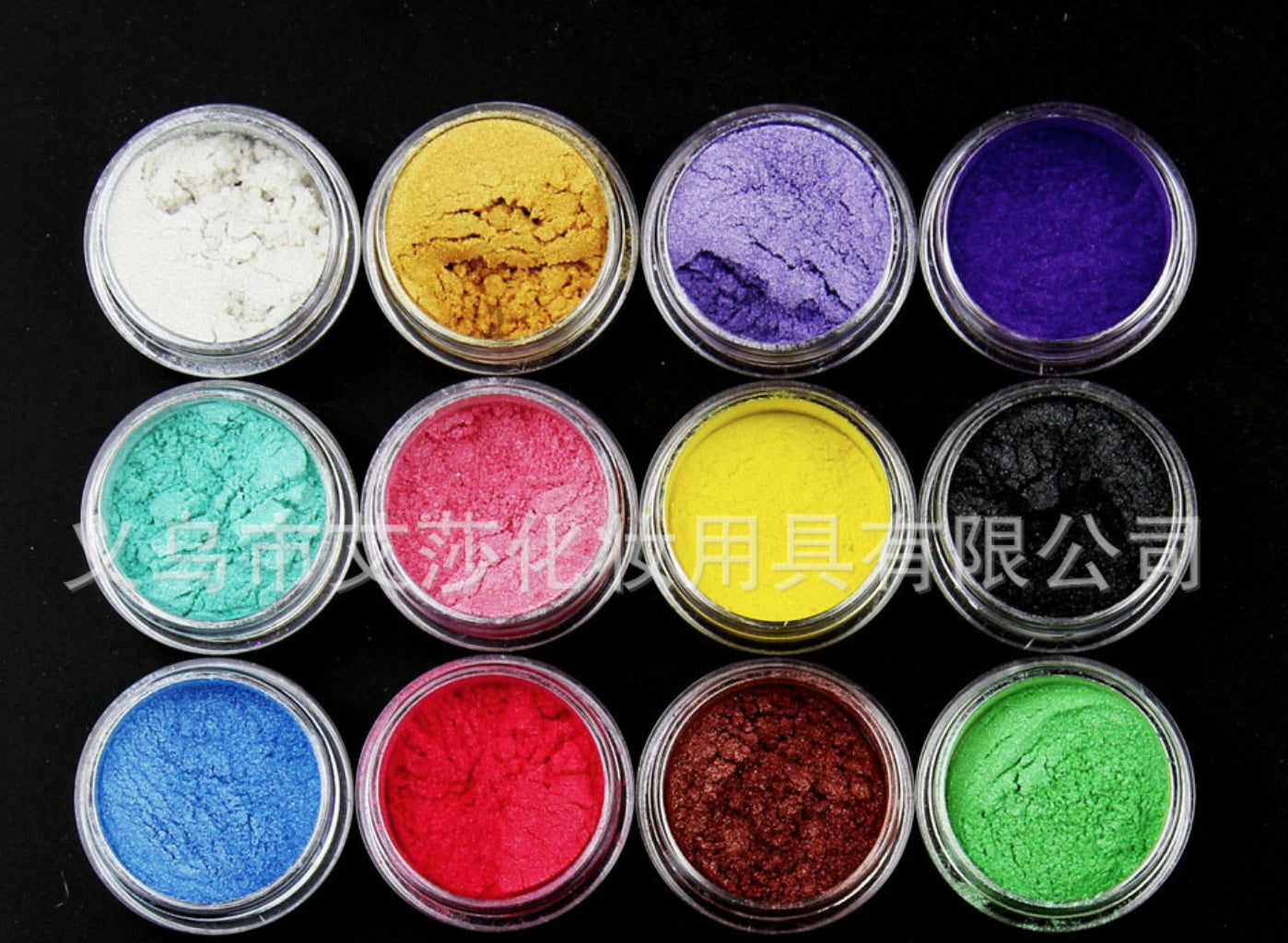 Shadow Set Organic Beauty Minerals Vegan All Natural Hand Crafted Eyes Lips Nail Art, Pigments